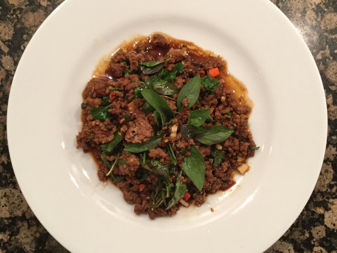 泰椒牛肉末的做法