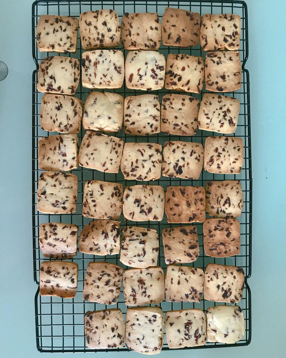 低糖少油版蔓越莓饼干