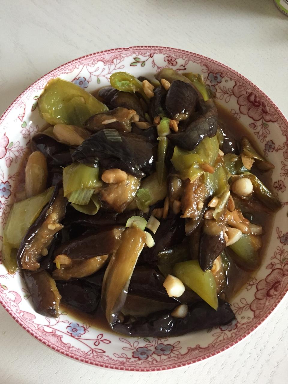 老丁的私房菜-油焖茄子