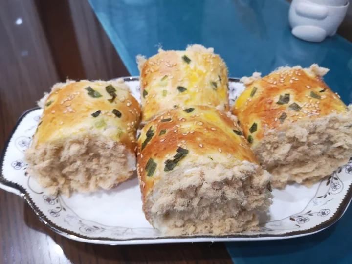 回忆的味道---肉松面包卷