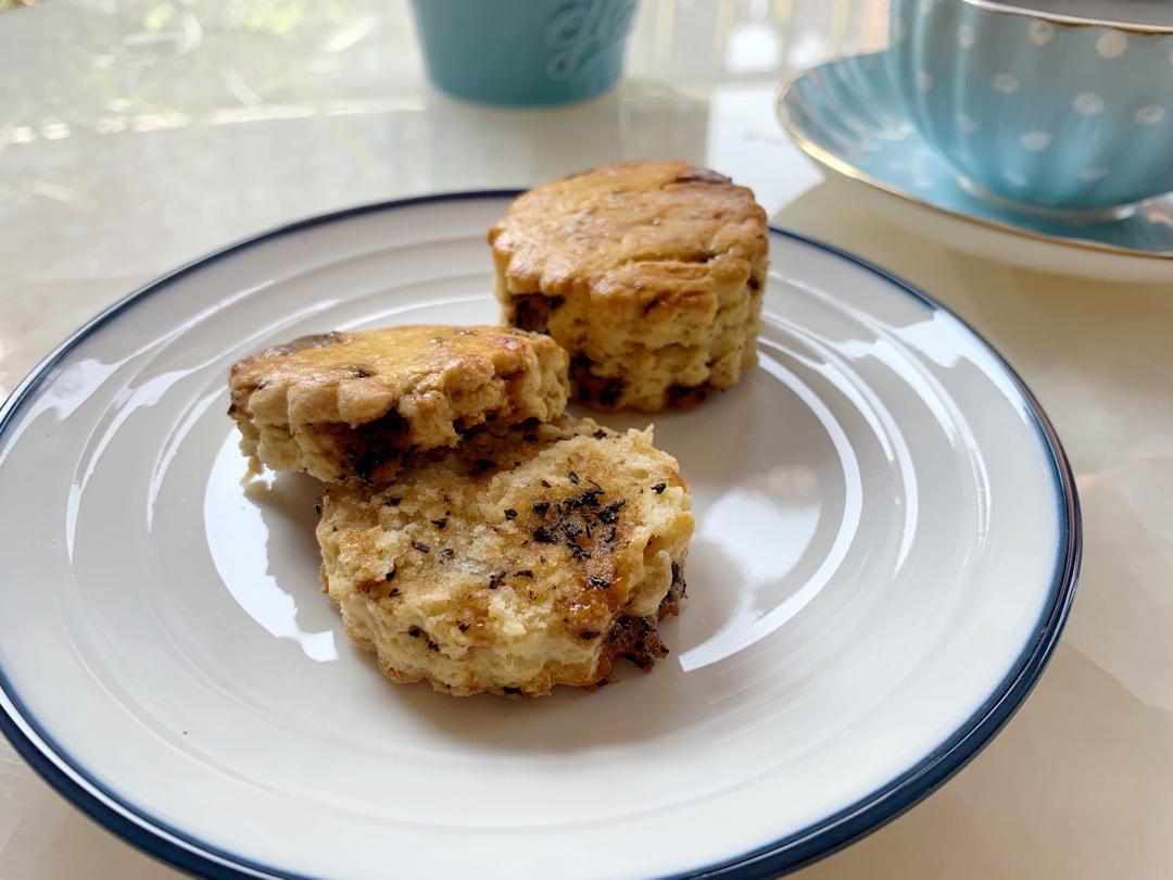 伯爵茶焦糖苹果司康