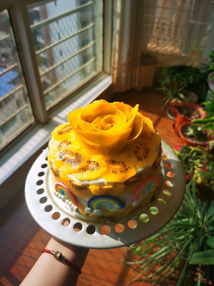 零失败戚风蒸蛋糕（8寸）可做蛋糕胚（另附红丝绒蒸蛋糕做法）