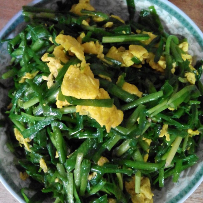 韭菜炒鸡蛋