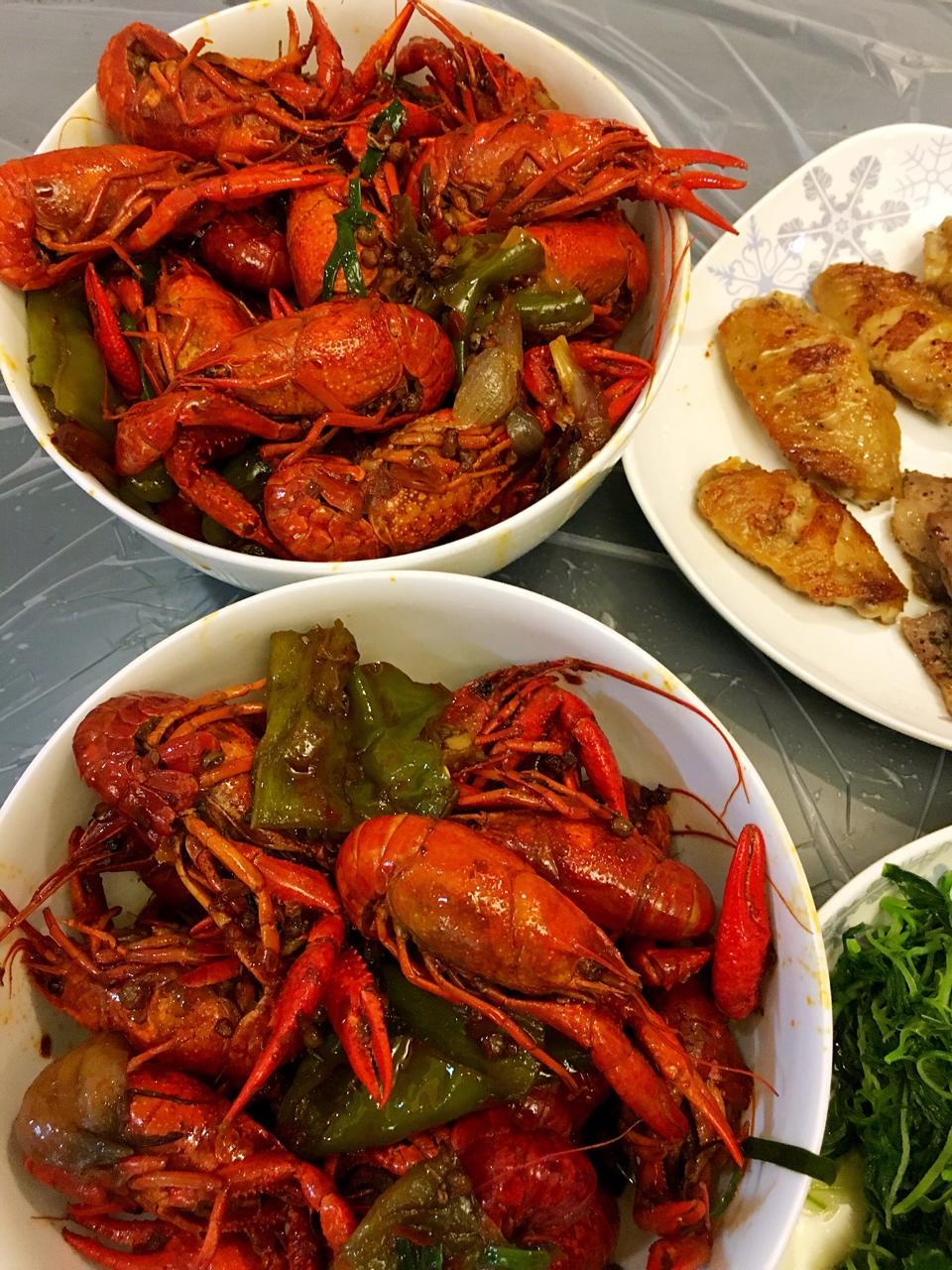 香辣小龙虾
