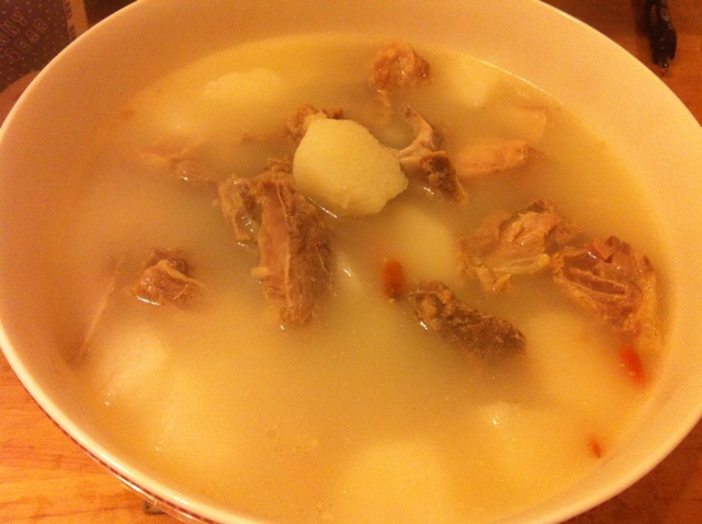 枸杞山药排骨汤