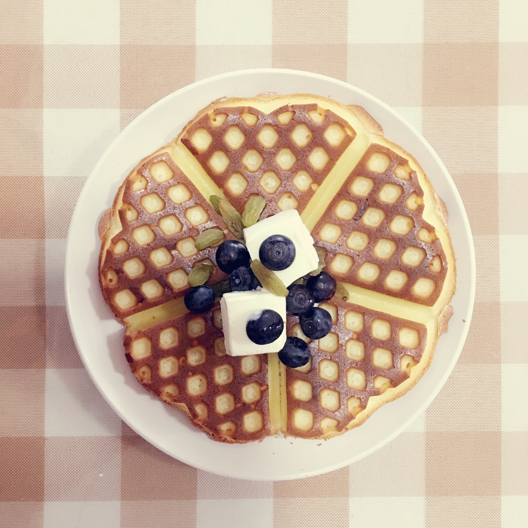 华夫饼（烤箱版    无泡打粉）