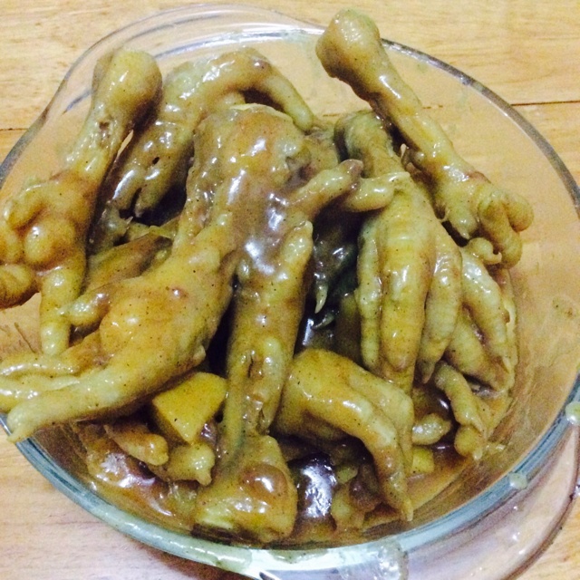 咖喱鸡爪
