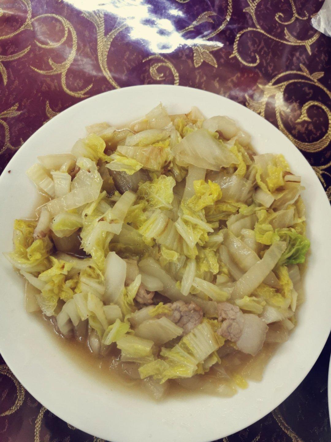 食物本身的味道—清炒白菜