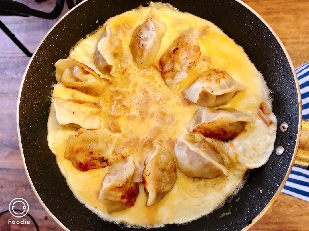 懒人快手抱蛋煎饺