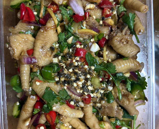 柠檬鸡爪的做法