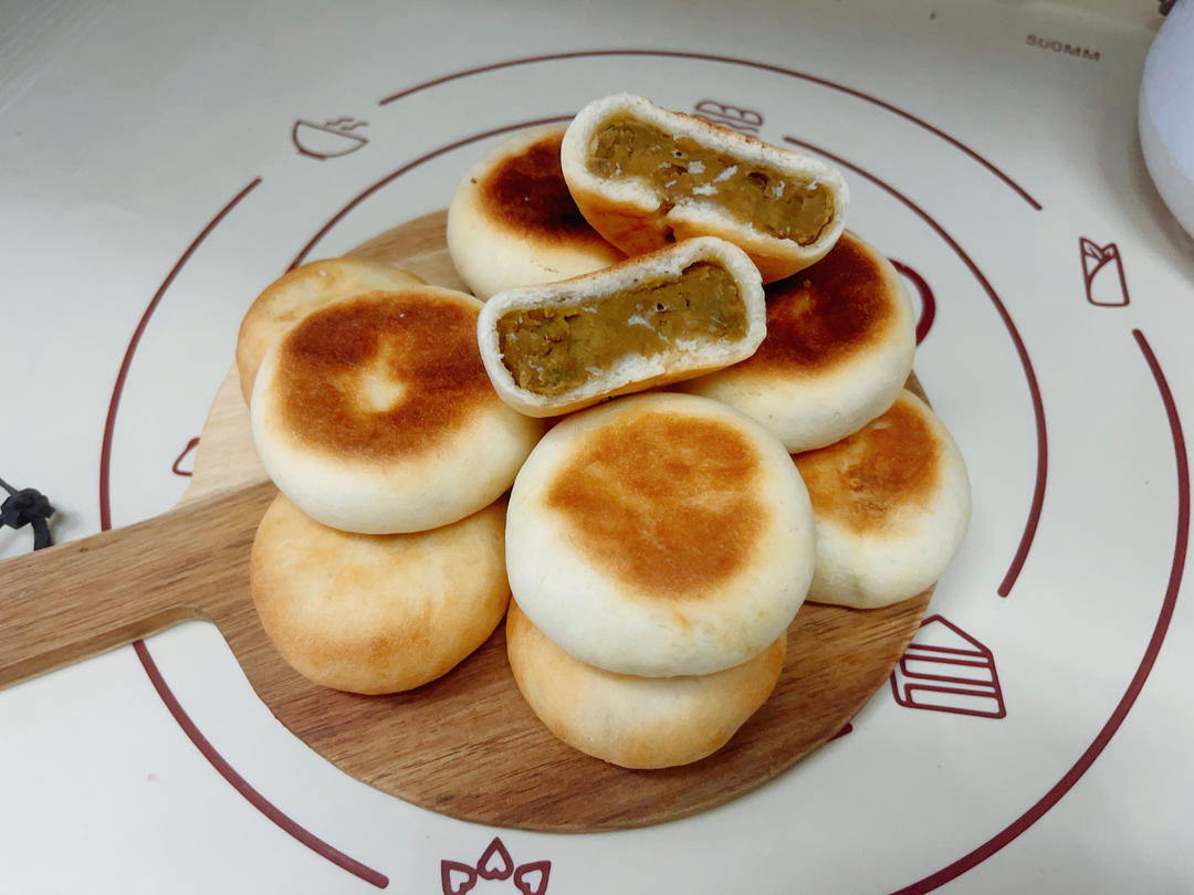 好吃不腻✔软皮绿豆饼（新手小白也🉑驾驭）