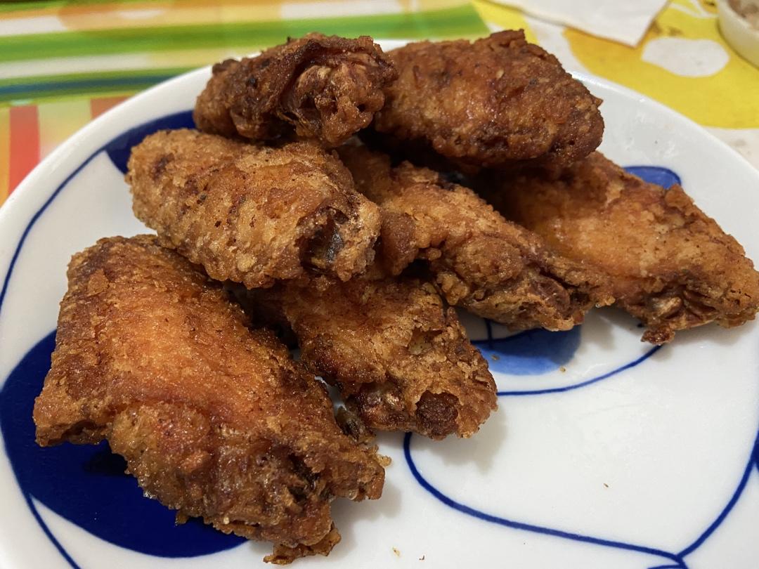 椒盐脆皮鸡翅