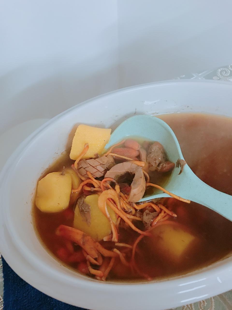 虫草山药猪腰汤