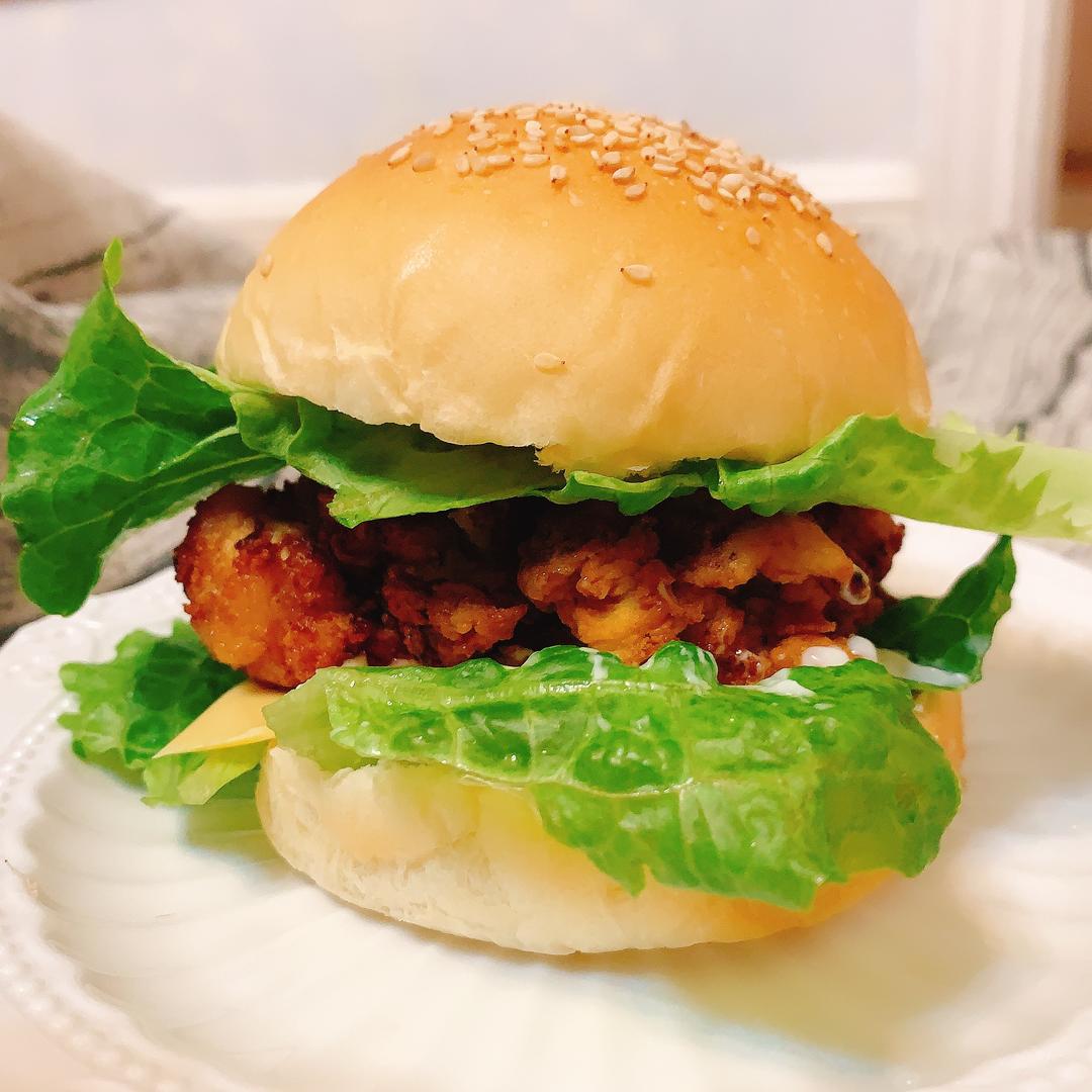 灵魂香辣鸡腿堡