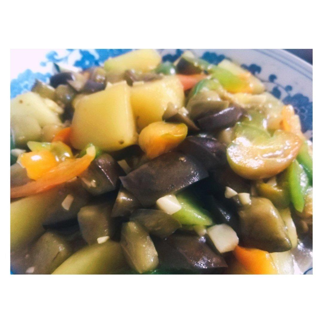 极简少油地三鲜