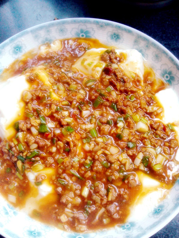 肉末豆腐