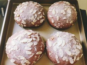 摩卡棉花糖全麦面包的做法 步骤8