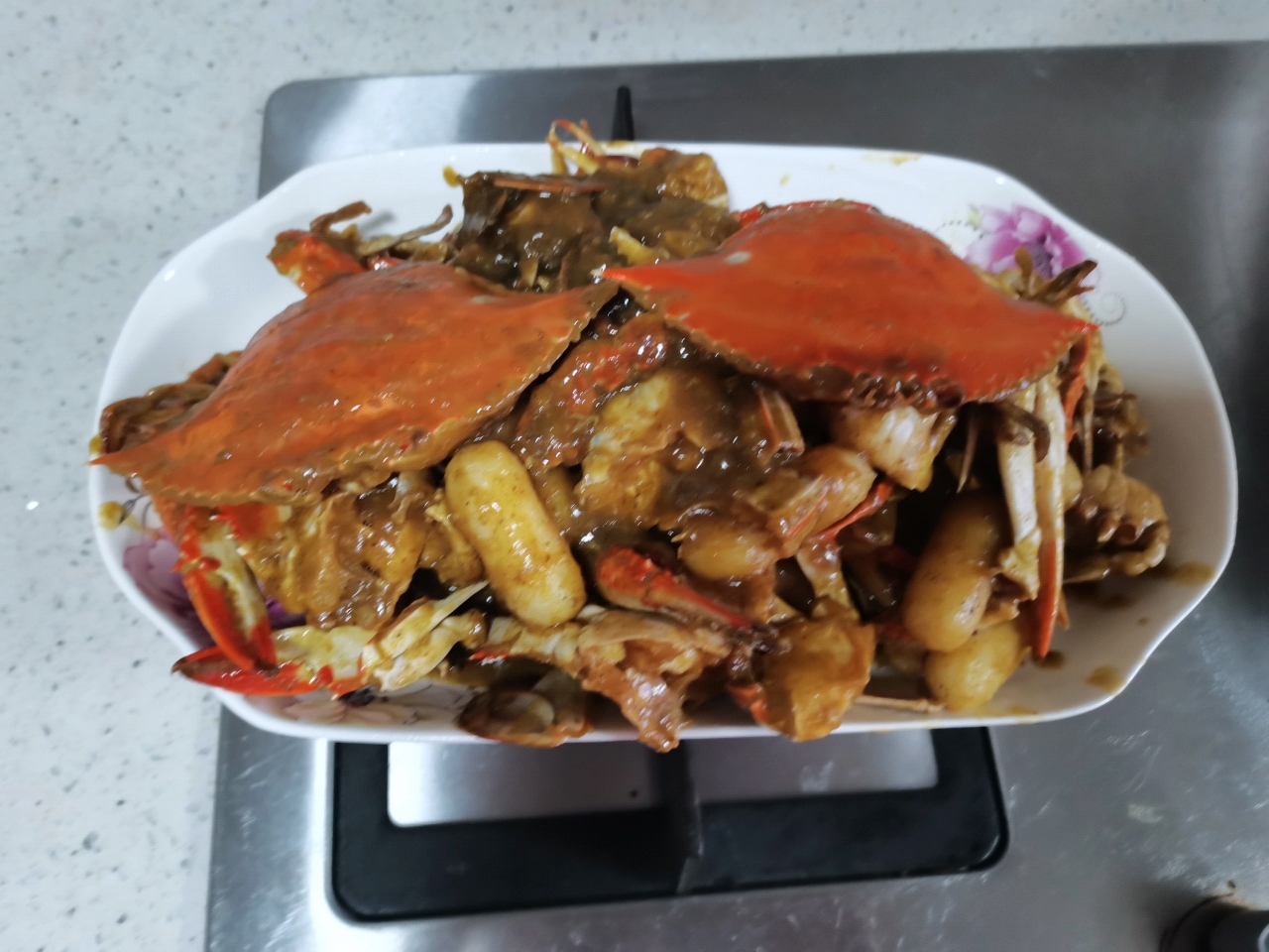 无敌正宗的泰式咖喱蟹