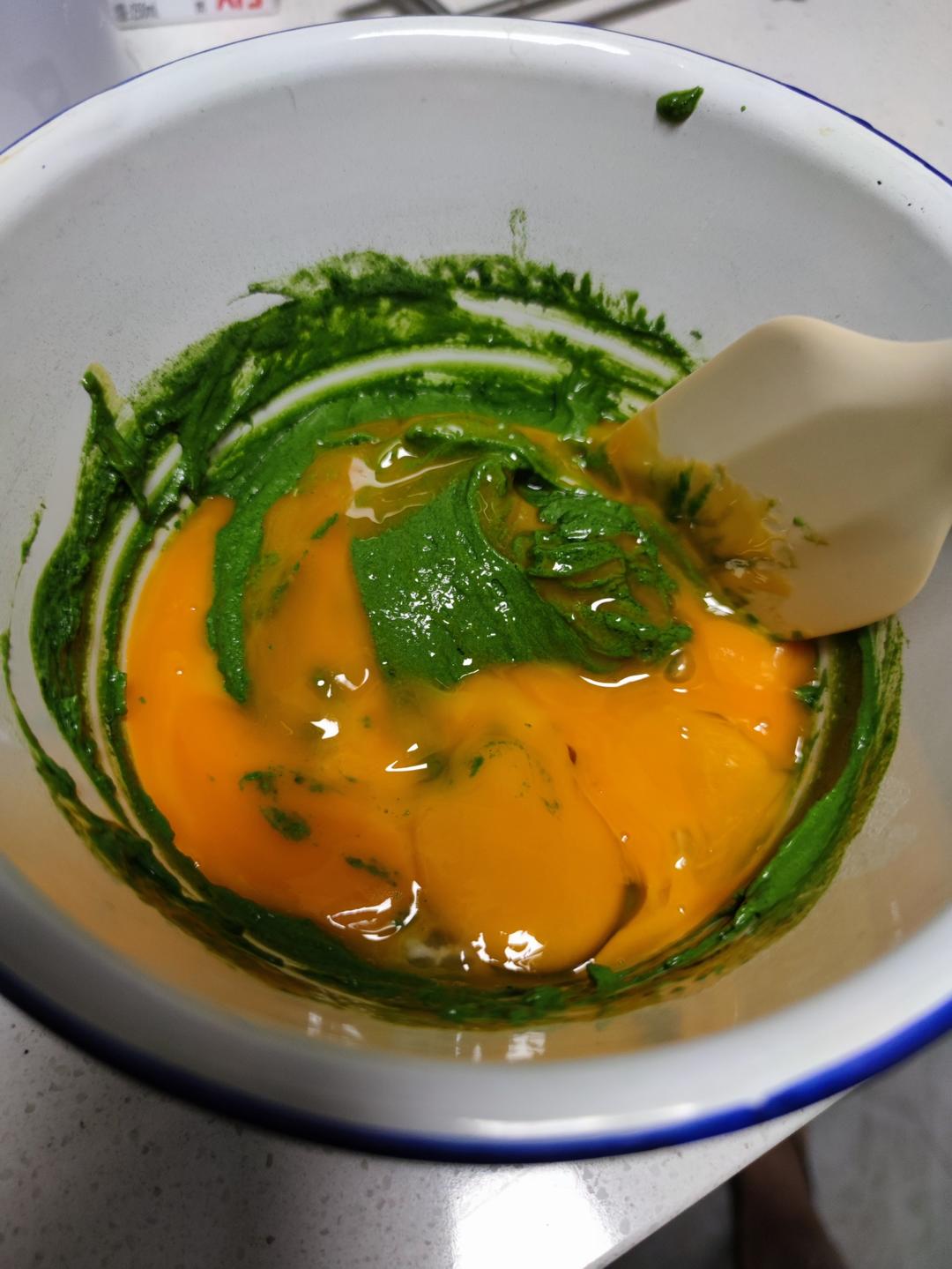 青井老师の抹茶戚风（17cm或18cm中空模）