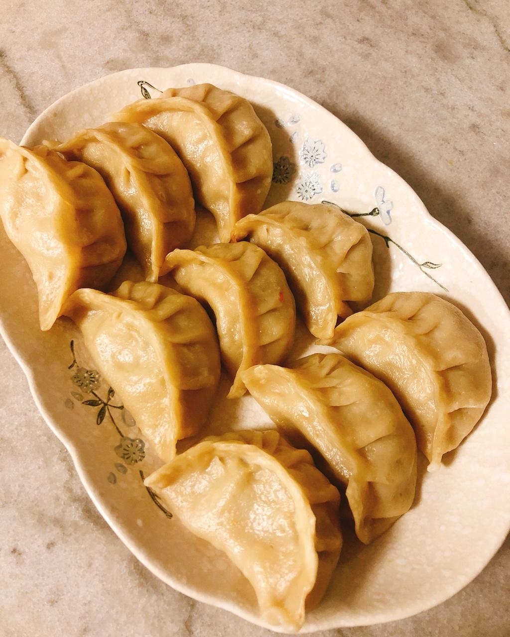 烫面蒸饺（素馅儿版）