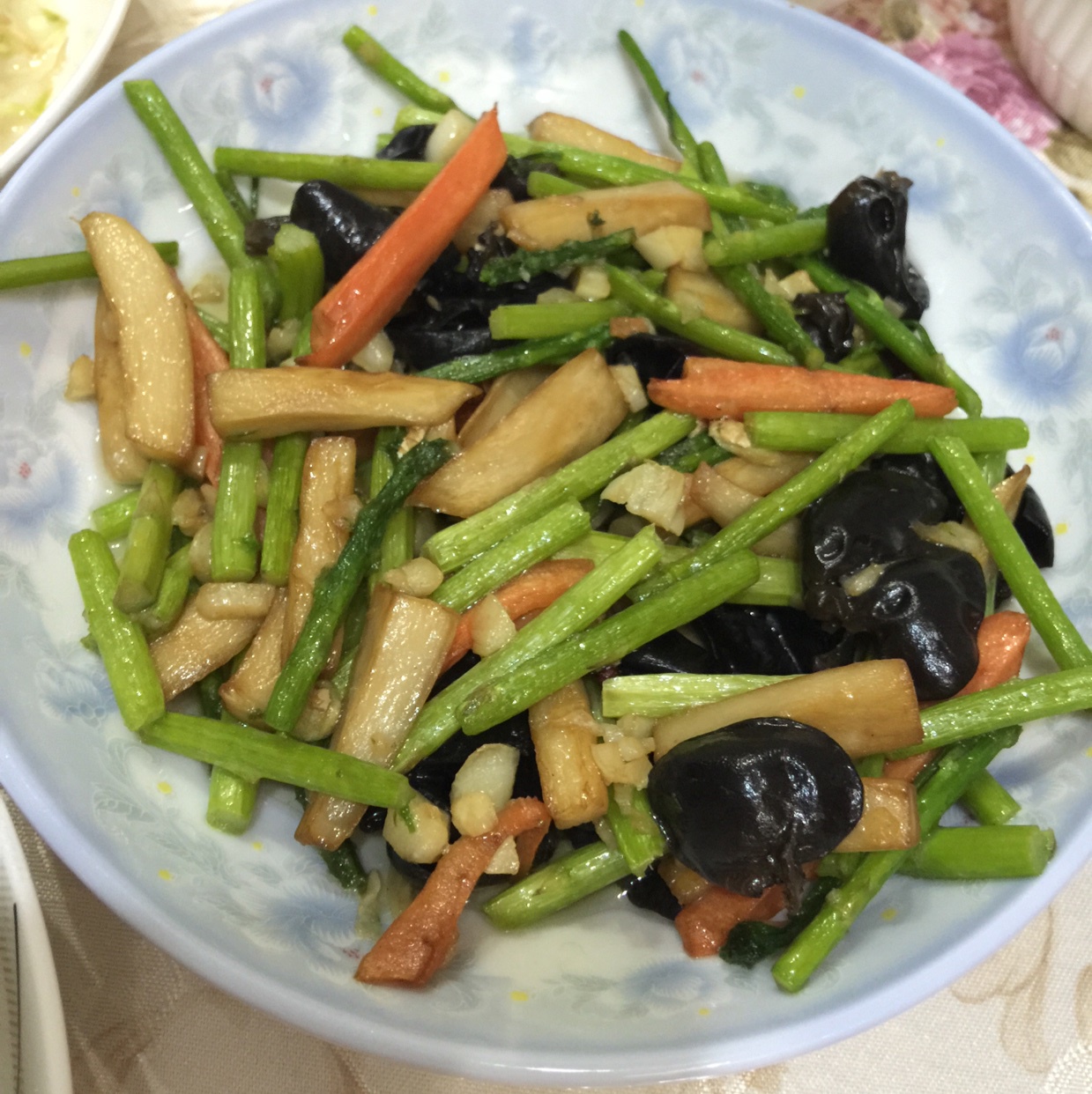 什锦杏鲍菇[家简呈厨•私房家常素食]