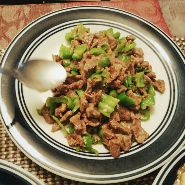 董太的私房菜--辣椒炒牛肉丝