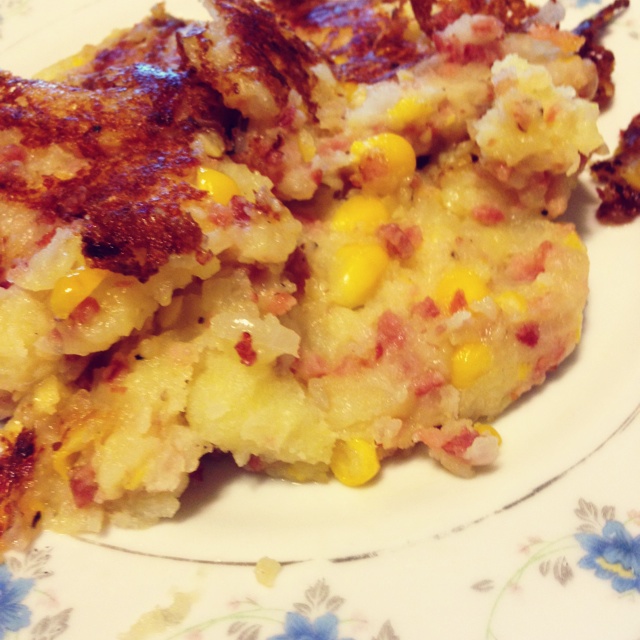 培根洋葱土豆饼