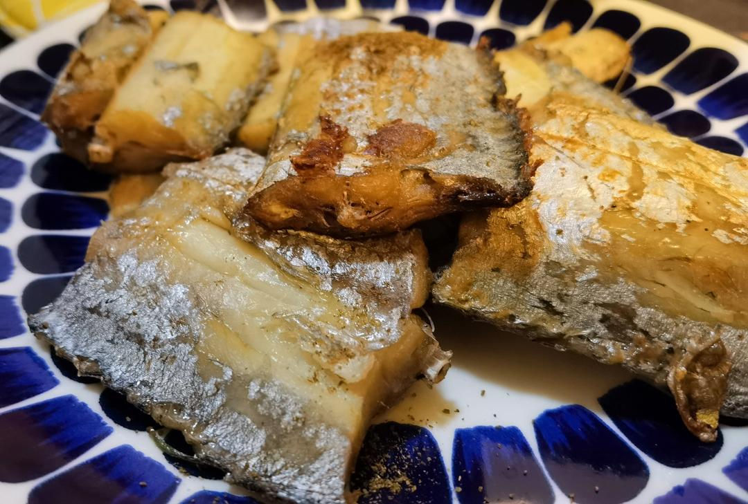 免油炸免煎酥脆可口好吃到哭香酥烤带鱼