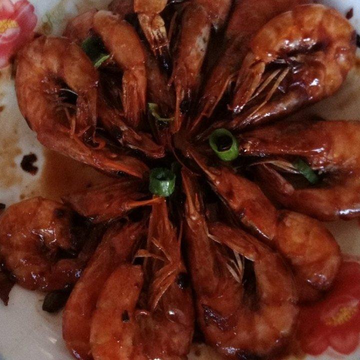 堂妈小厨——红烧大虾