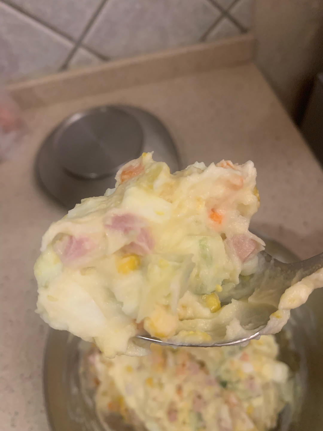 日式土豆泥沙拉（简单易学、健身代餐）