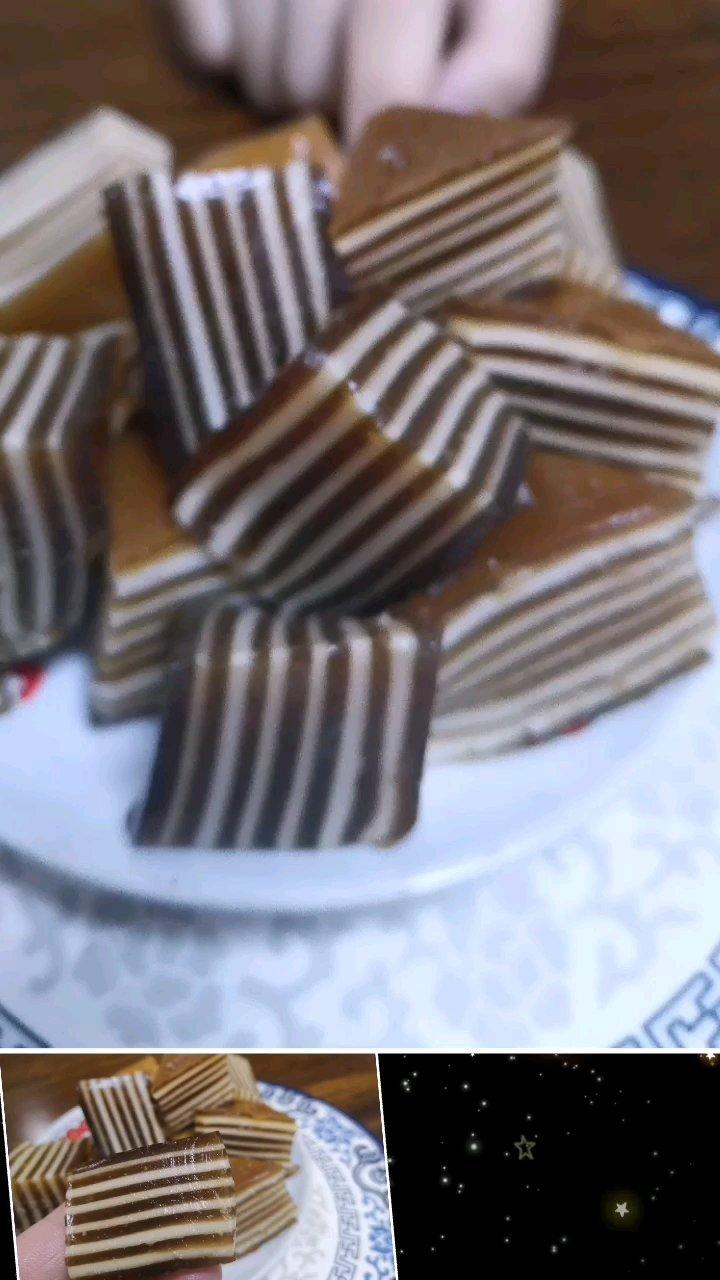 Q弹椰汁千层糕（马蹄糕）