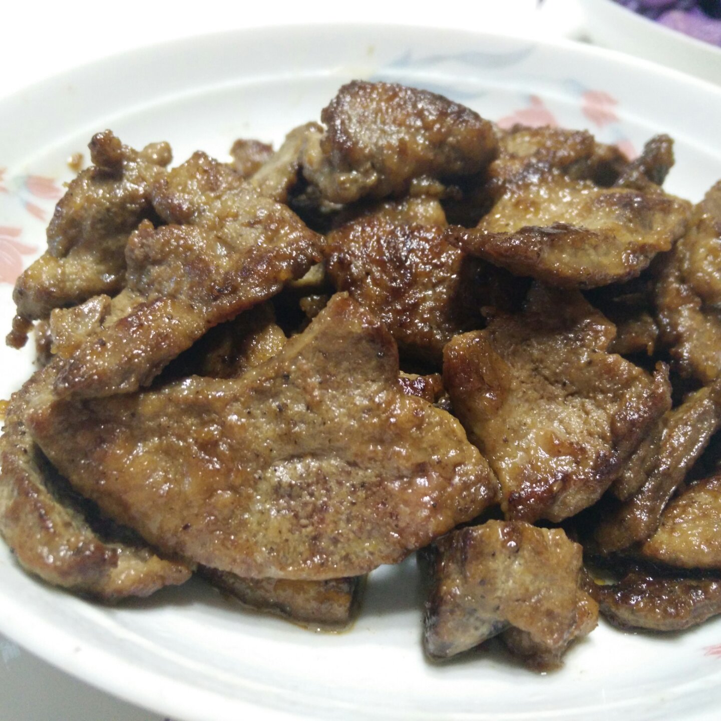 micky-love6002做的煎猪肝