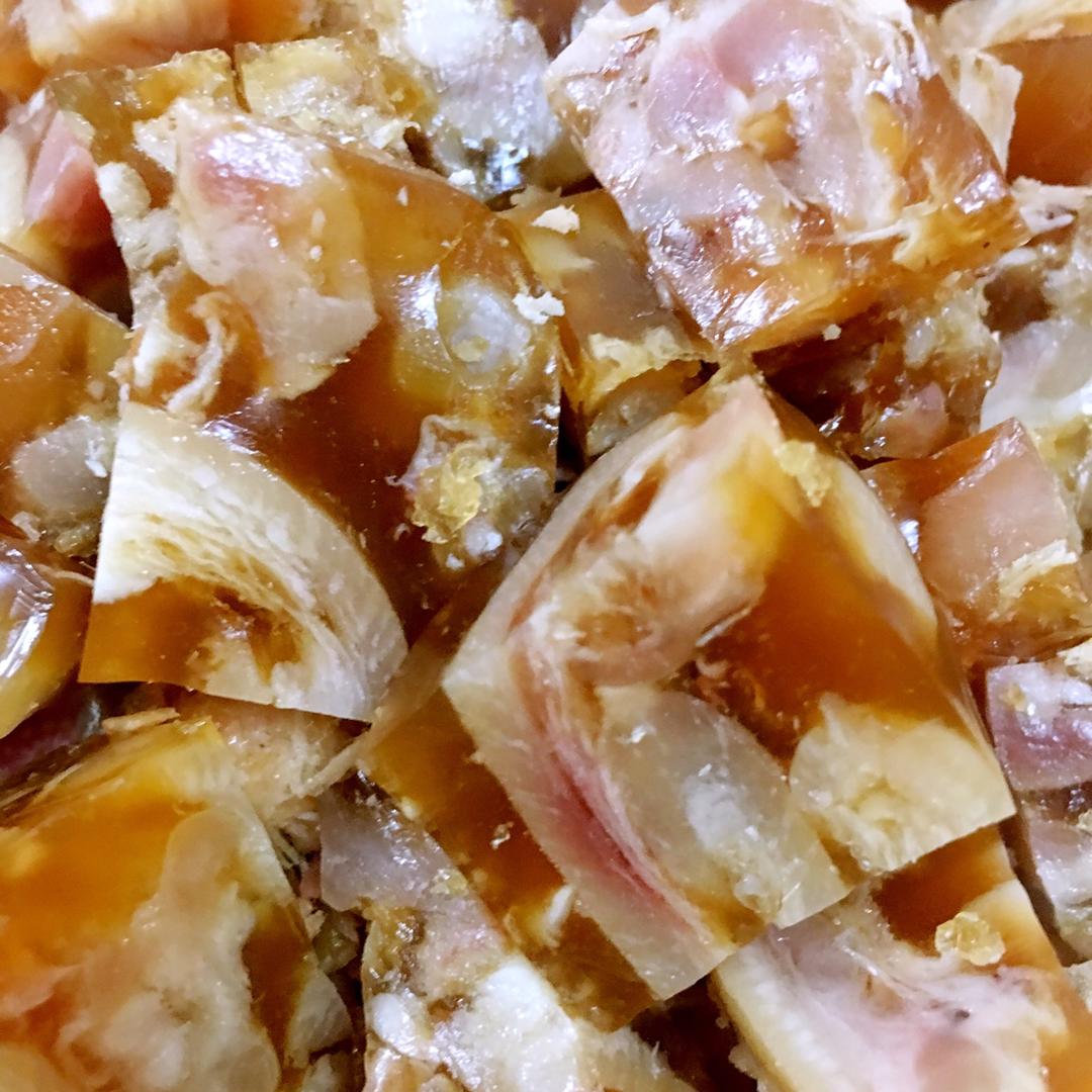 风雨潇潇qd做的堂妈教你做年夜饭必吃———猪蹄冻