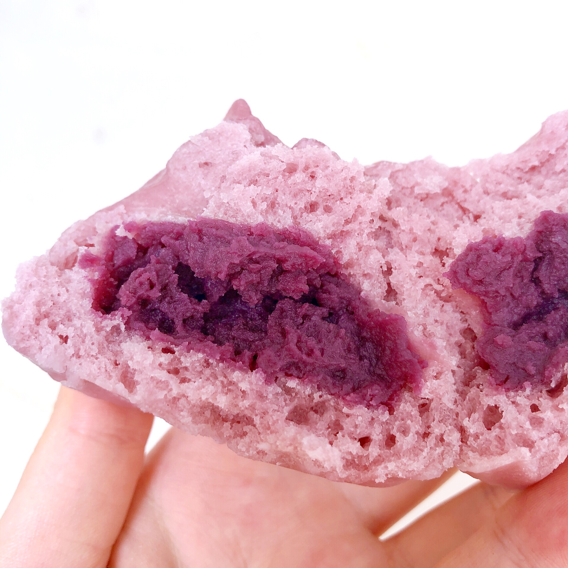 紫薯包(粉色包子了解一下~)的做法