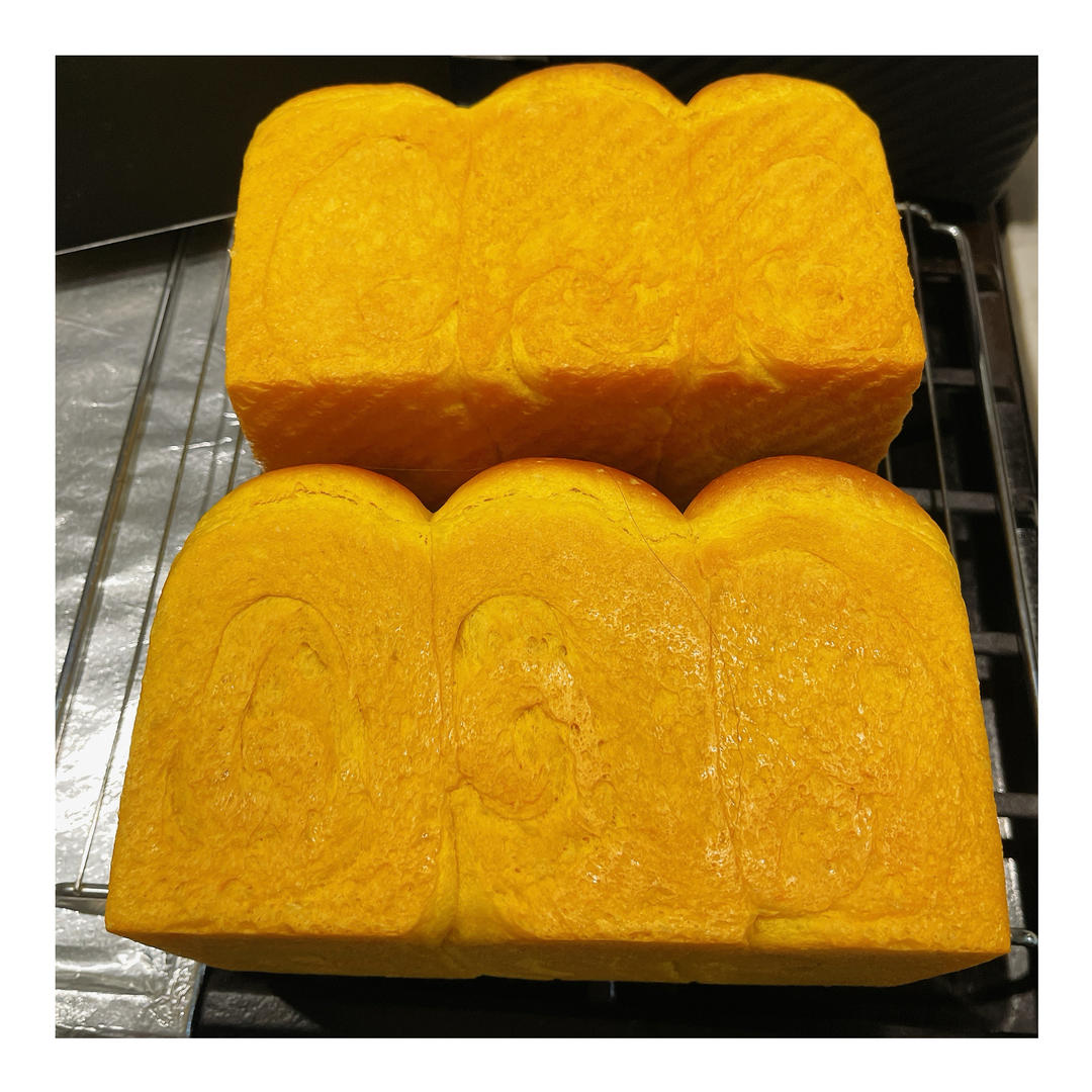 南瓜炼奶吐司