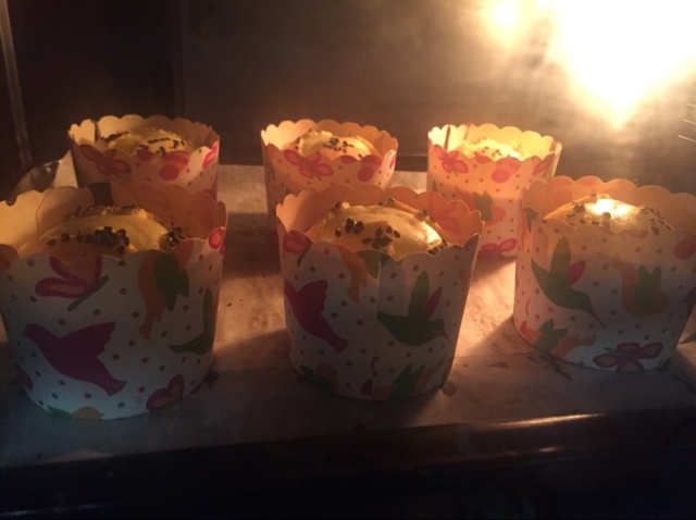 棉花纸杯蛋糕