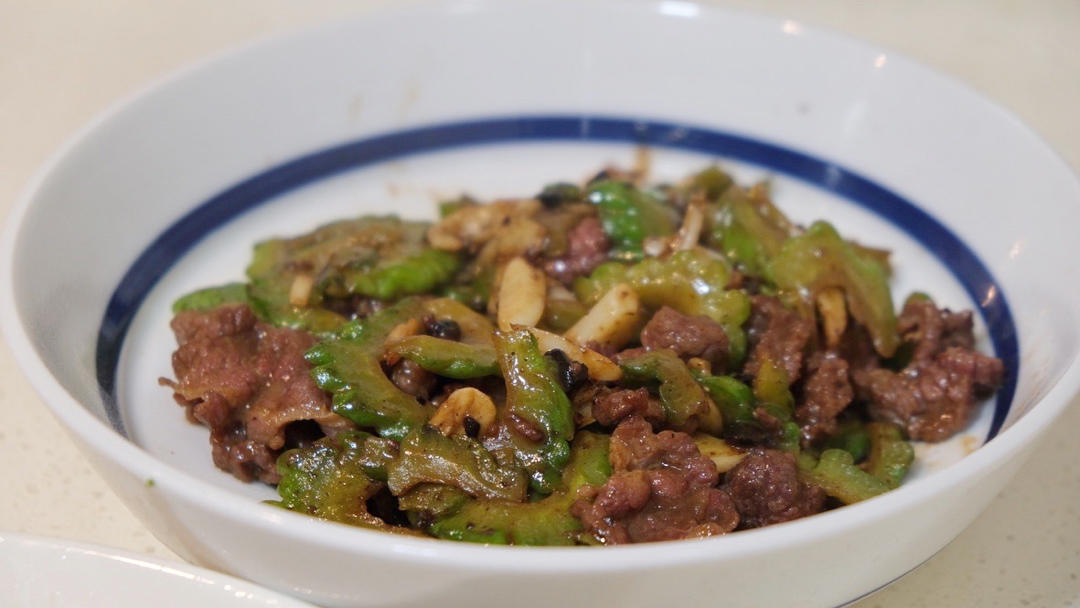 凉瓜炒牛肉