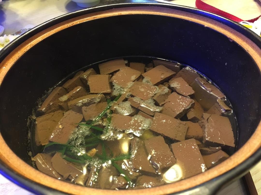 鸭血豆腐汤