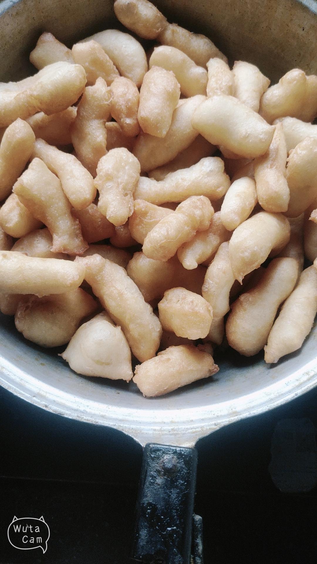 简便酵母版油馍头