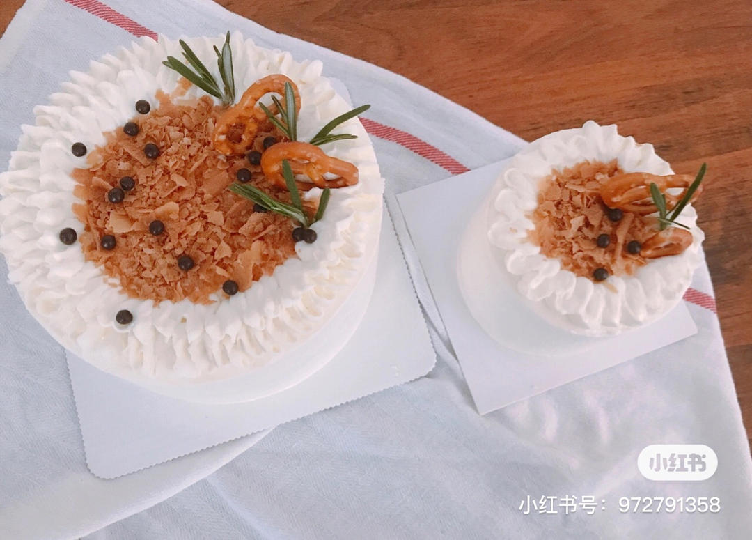 《Tinrry+》草莓奶油蛋糕（8寸配方）