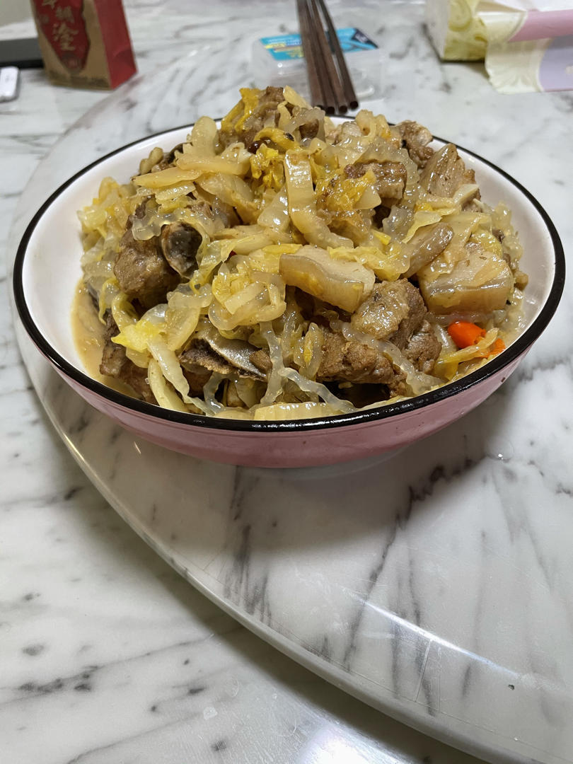 【曼食慢语】酸菜排骨炖粉条