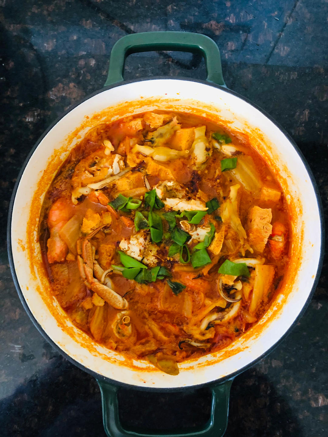 韩式泡菜海鲜锅Haemul Jeongol