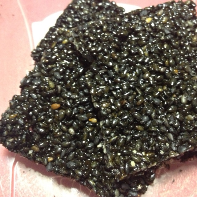 黑芝麻糖