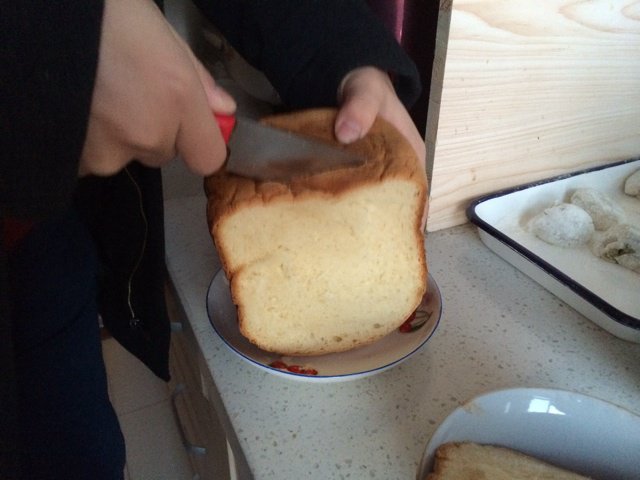 面包机版奶油奶酪吐司