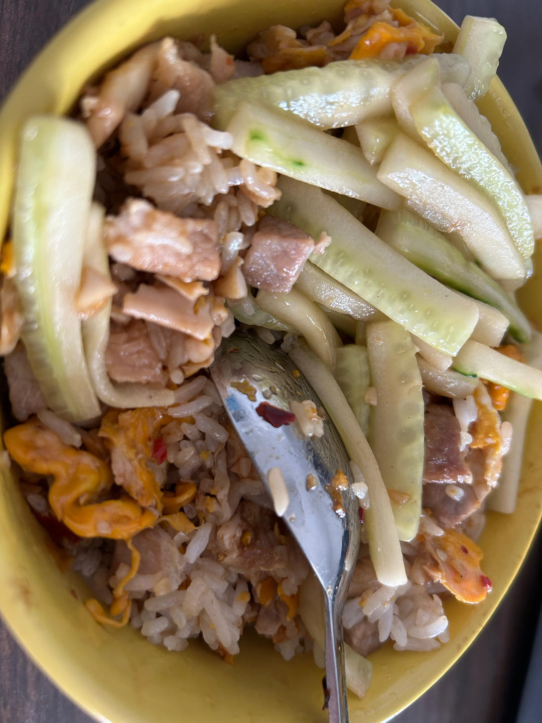 东北老式拌饭，鸡蛋拌饭