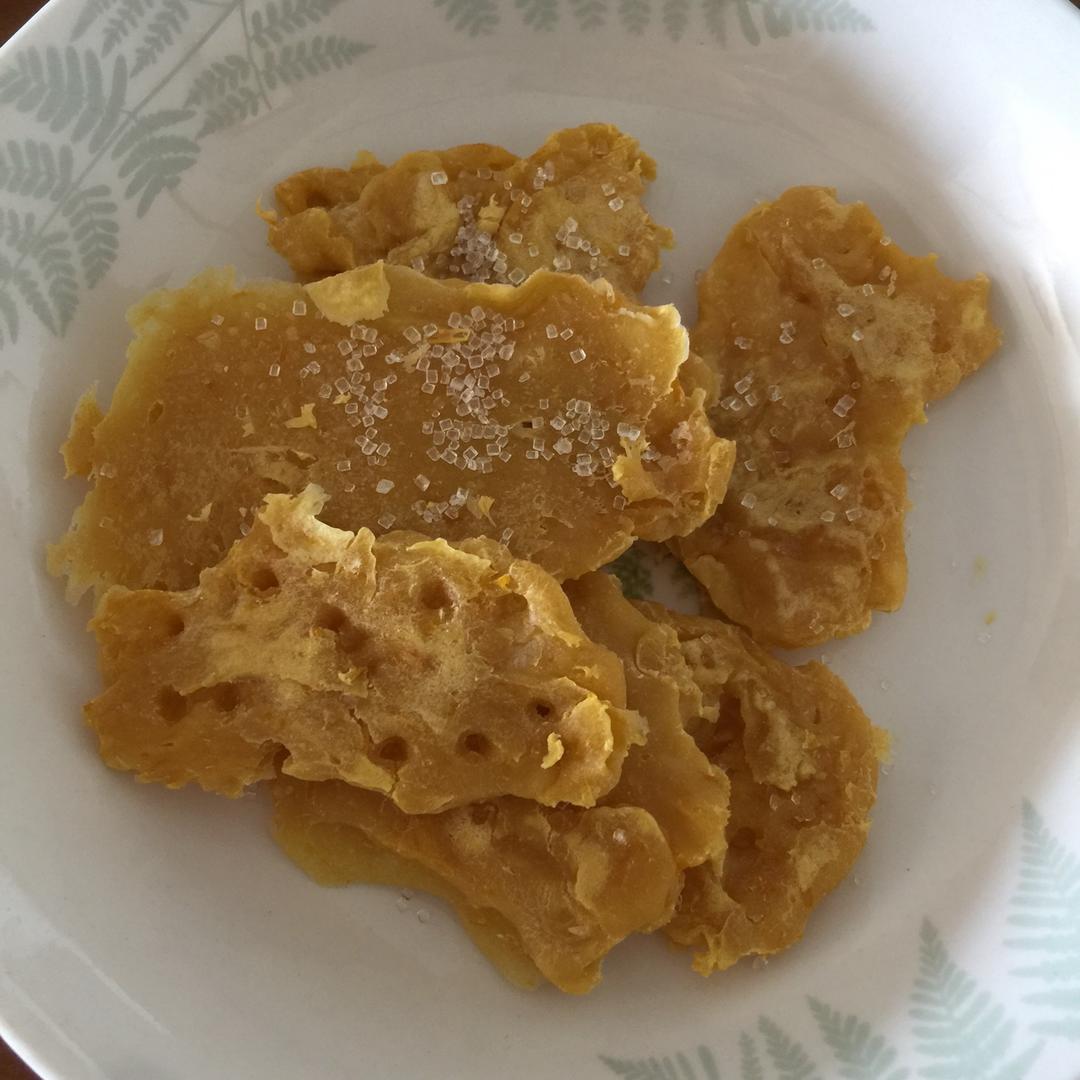 垂涎的金黄南瓜煎饼