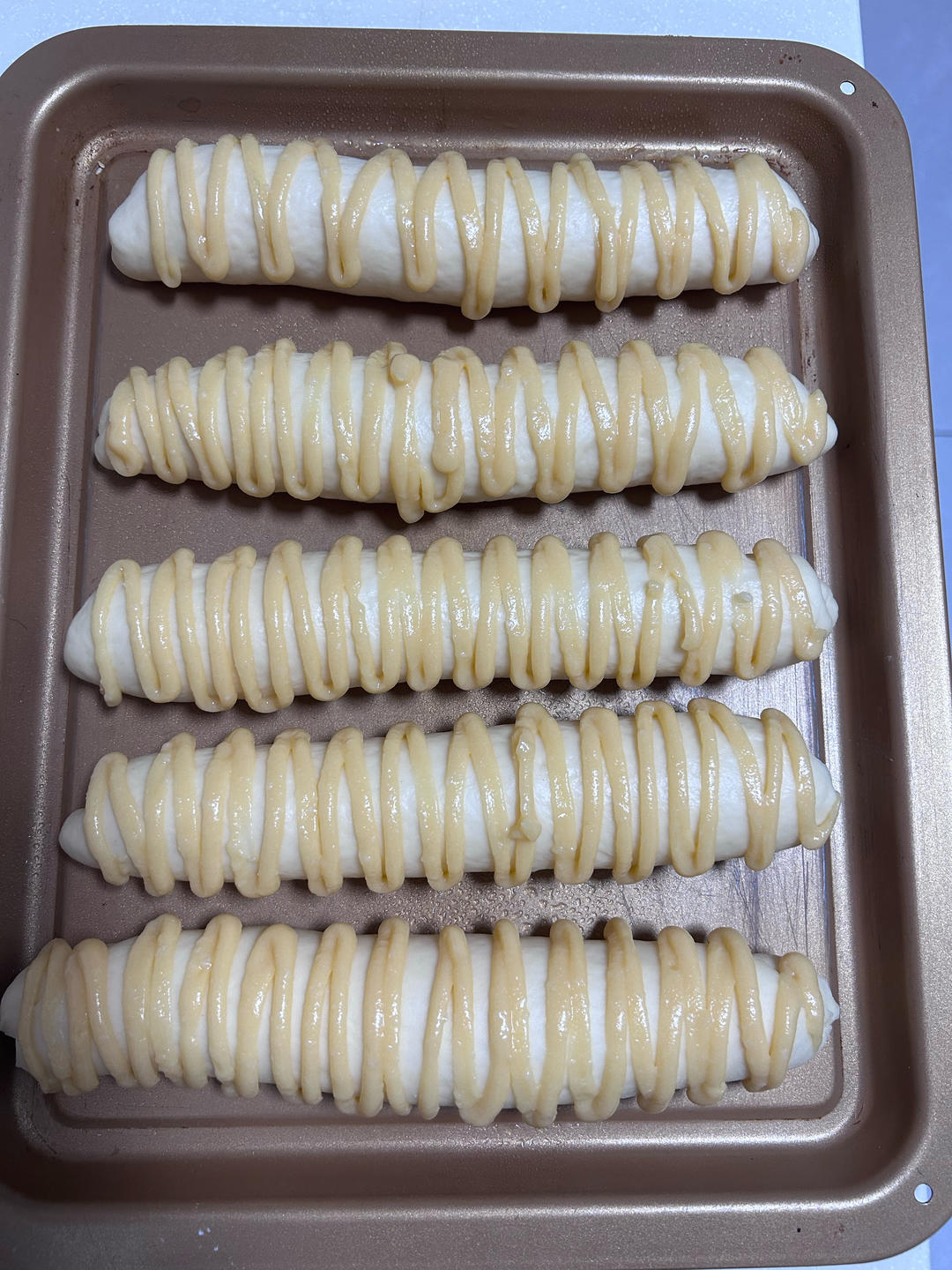 毛毛虫面包｜经典还原小时候最爱的奶油面包