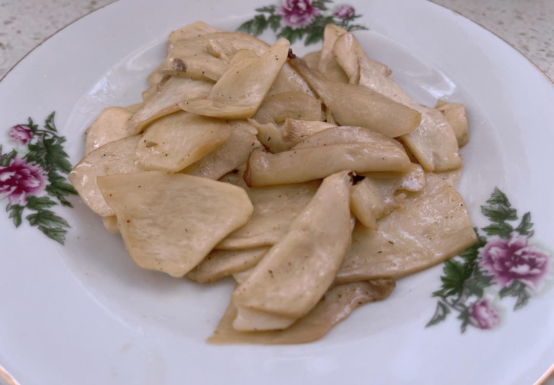 香煎杏鲍菇（黄油版）