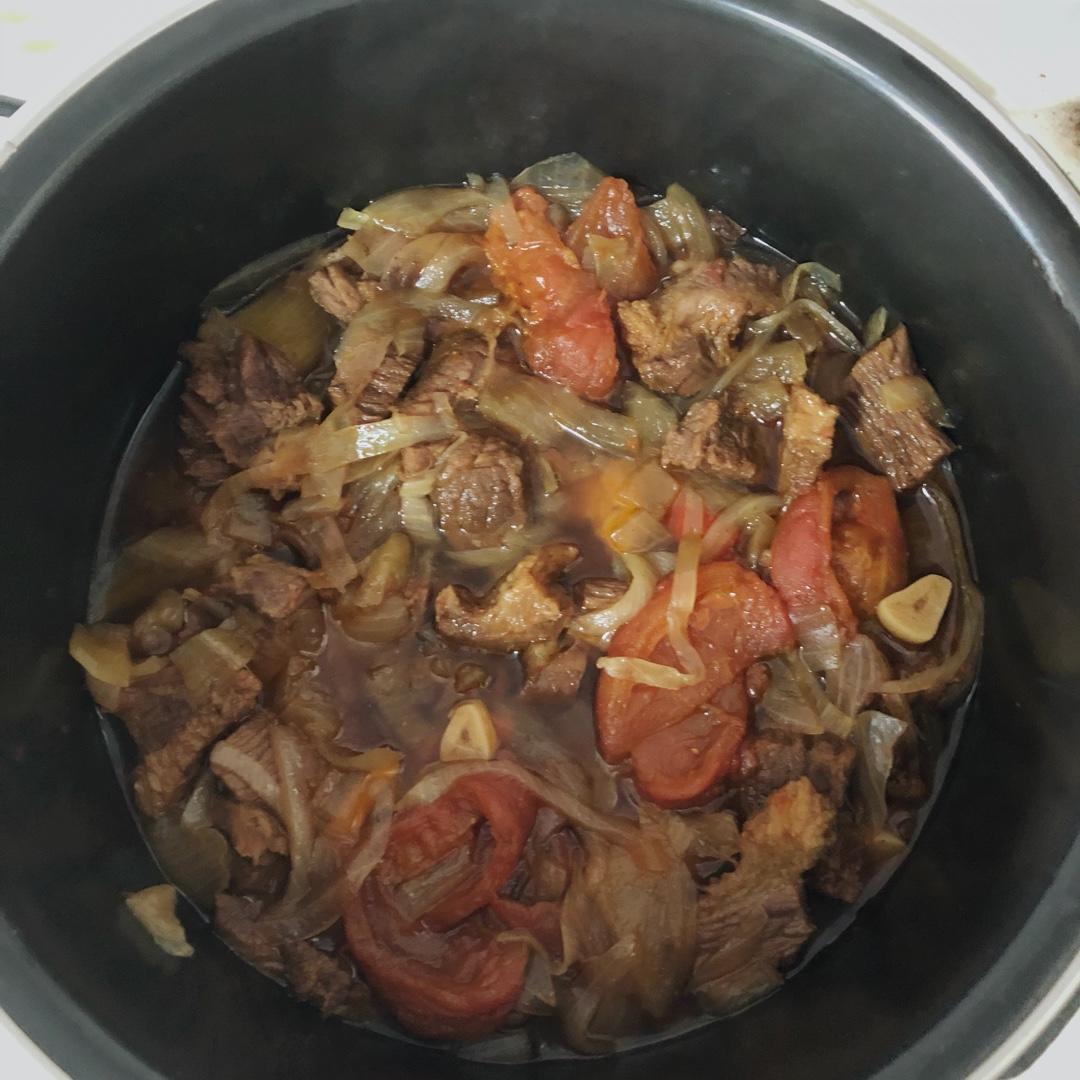 番茄牛腩（电压力锅版）
