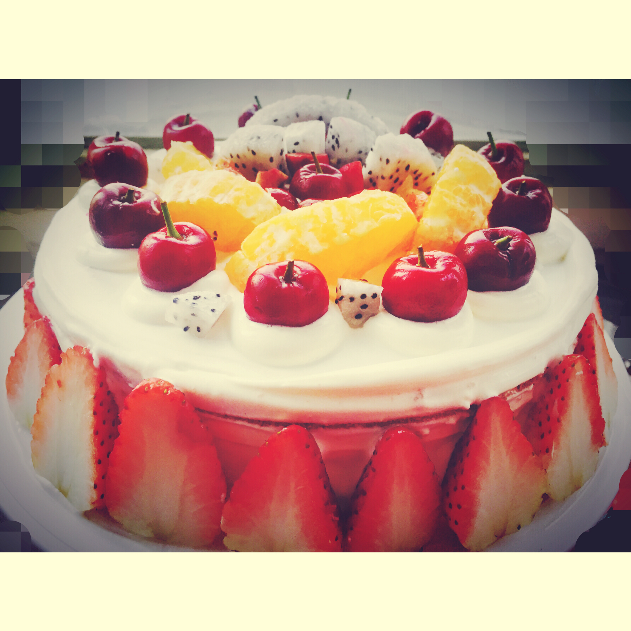 水果奶油【生日蛋糕】